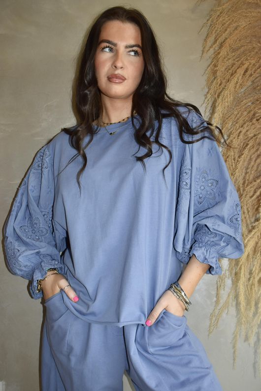 Paloma Atik Top Denim - **